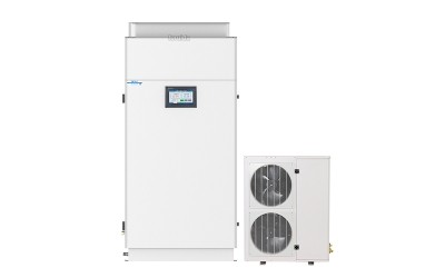 Constant temperature and humidity machine-standing cabinet pipeline type